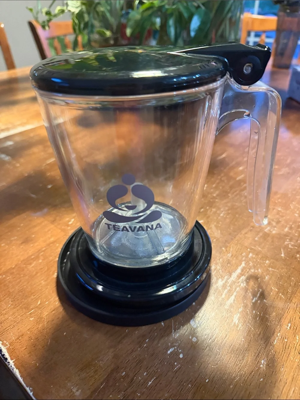 Teavana clear plastic